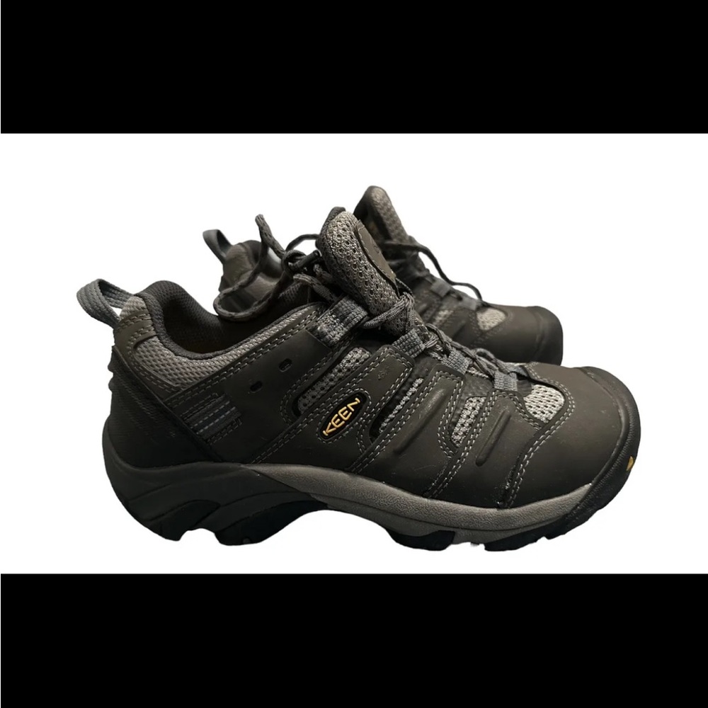 Keen Boots Men’s Worn Once Utility Men's Lansing Low Height Steel Toe Work Shoes